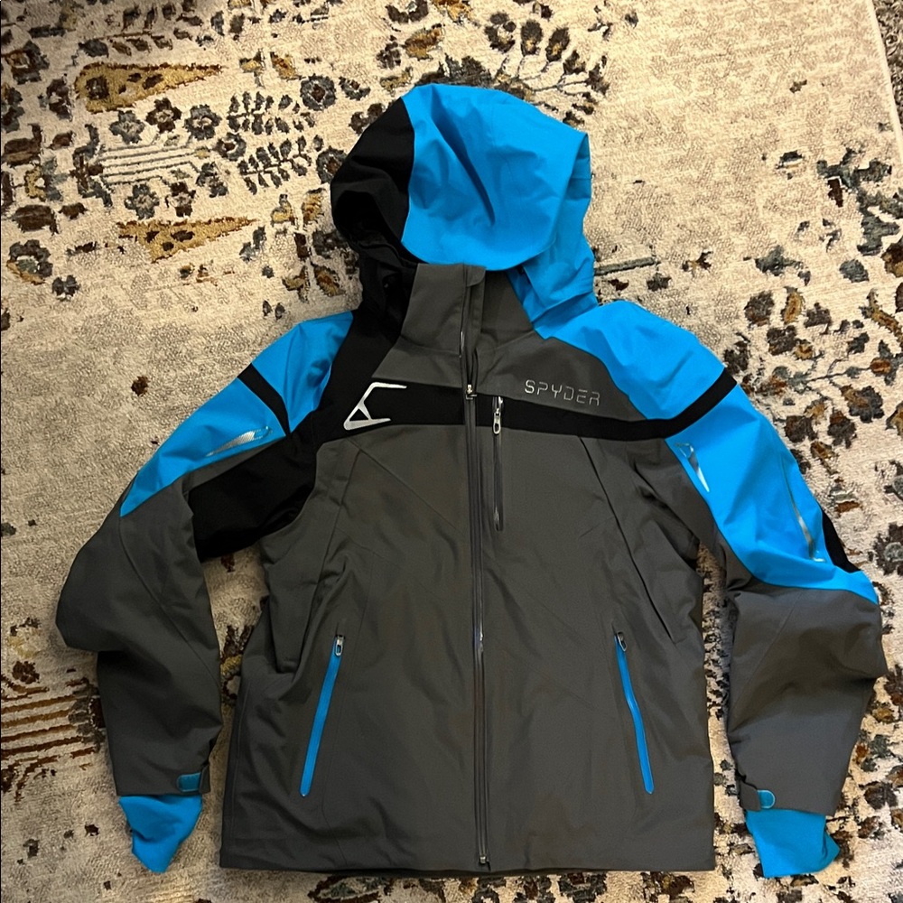 Spyder Black and Blue Jacket